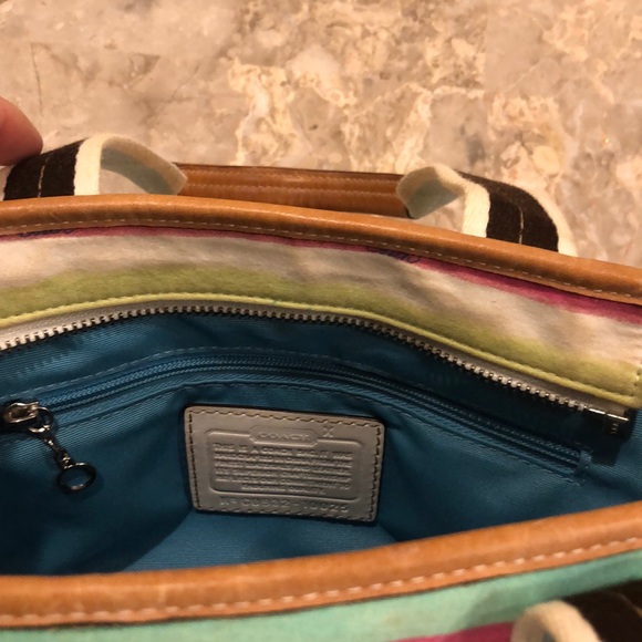 Coach colorful purse - Picture 2 of 2
